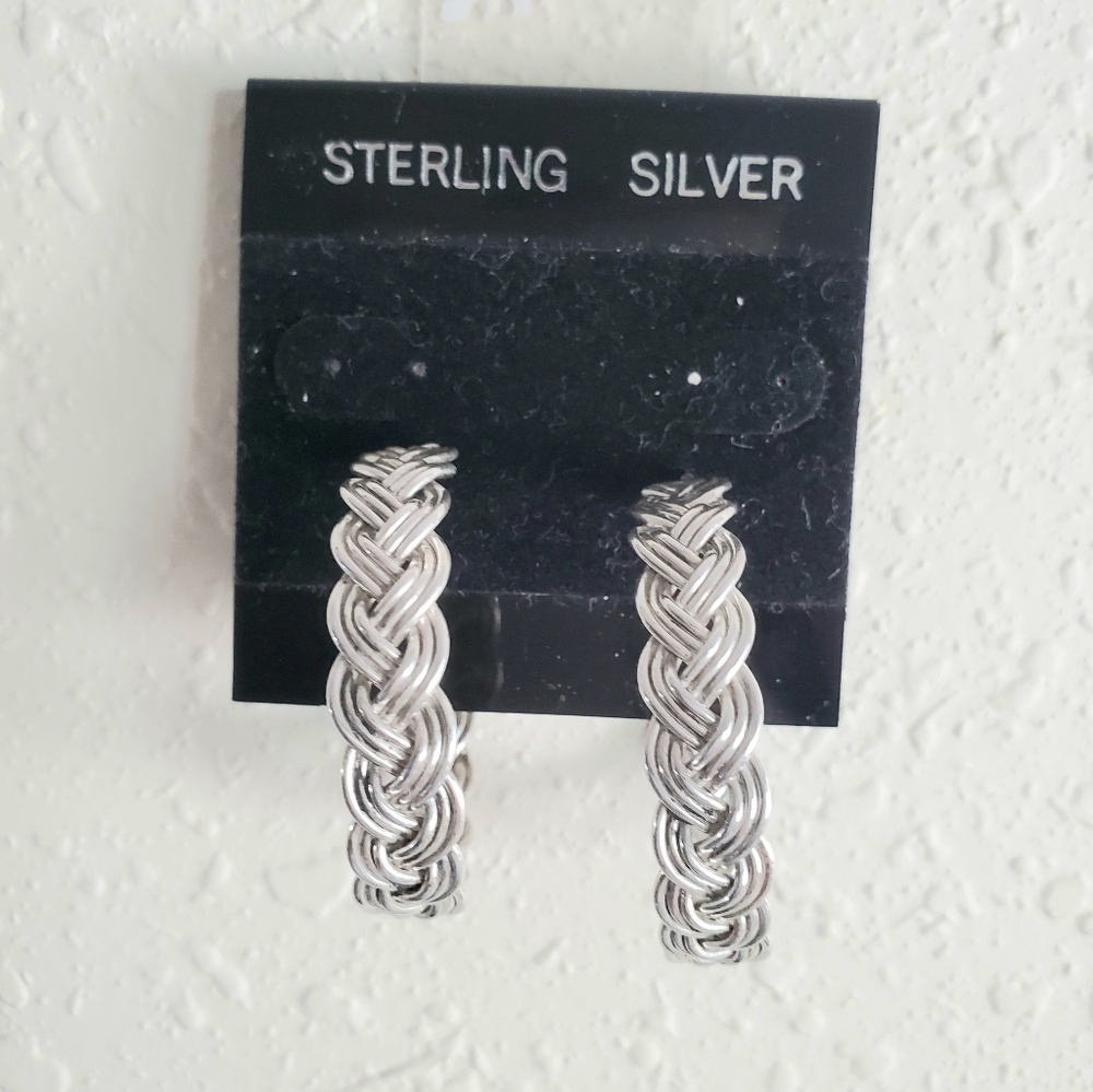 Beautiful sterling silver 925 earrings